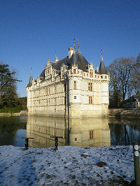 azay, château, chateau, castle, loire valley