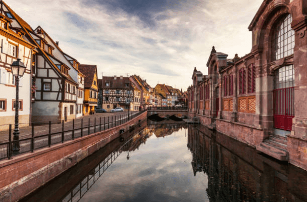 stream, river, alsace